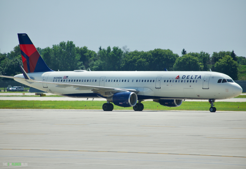 Photo of N339DN - Delta Airlines Airbus A321-200 at MSP on AeroXplorer Aviation Database