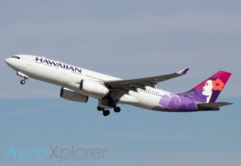 Photo of N373HA - Hawaiian Airlines Airbus A330-200 at LAX on AeroXplorer Aviation Database