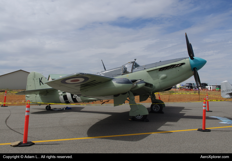 Photo of N518WB - PRIVATE Fairey Firefly at BIL on AeroXplorer Aviation Database