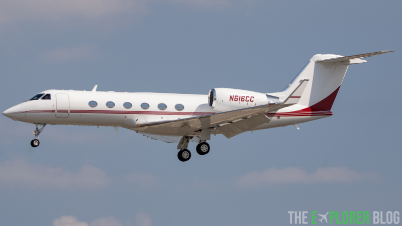 Photo of N616CC - PRIVATE Gulfstream IV at SAT on AeroXplorer Aviation Database