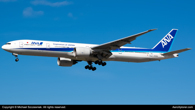 Photo of JA787A - All Nippon Airways Boeing 777-300ER at ORD on AeroXplorer Aviation Database