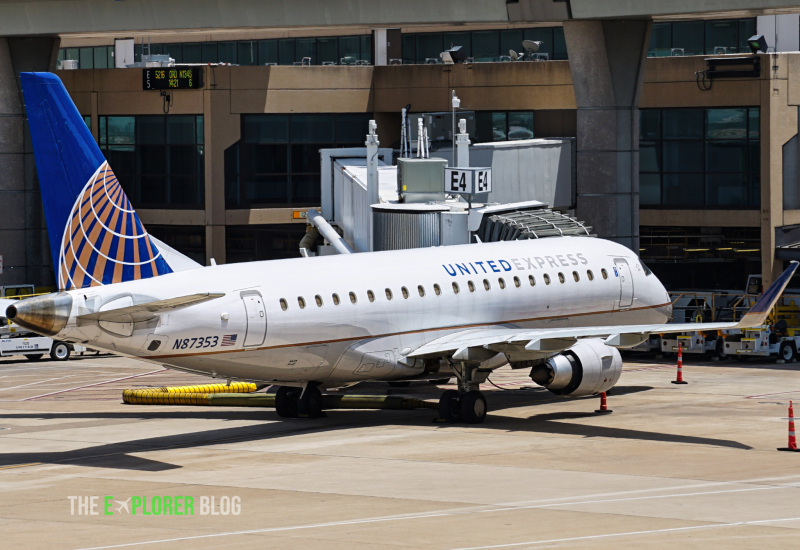 Photo of N87353 - United Express Embraer E175 at DFW on AeroXplorer Aviation Database