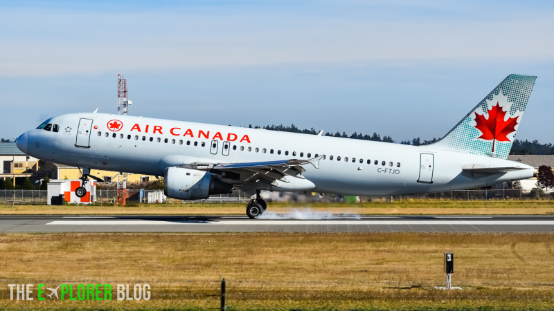 Photo of C-FTJO - Air Canada Airbus A320 at CYY on AeroXplorer Aviation Database