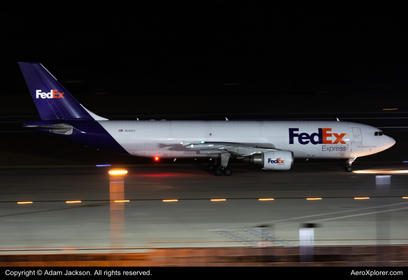 Photo of N688FE - FedEx Airbus A300F-600 at BWI on AeroXplorer Aviation Database