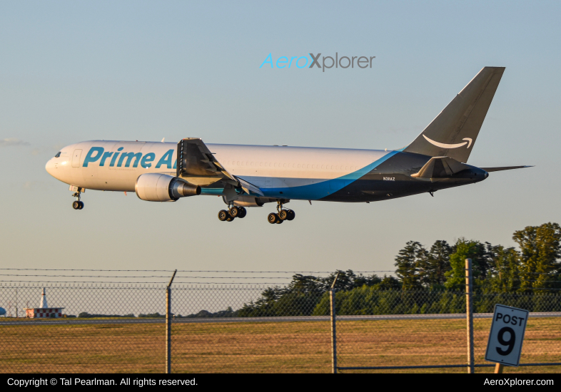 Photo of N311AZ - Prime Air Boeing 767-300F at BWI on AeroXplorer Aviation Database