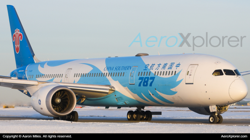 Photo of B-1128 - China Southern Airlines Boeing 787-9 at YYZ on AeroXplorer Aviation Database