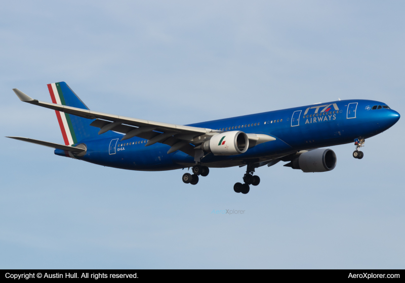 Photo of EI-EJL - ITA Airways Airbus A330-200 at IAD on AeroXplorer Aviation Database