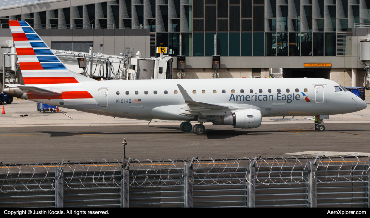 Photo of N101RH - Republic Airways Embraer E175 at LGA on AeroXplorer Aviation Database