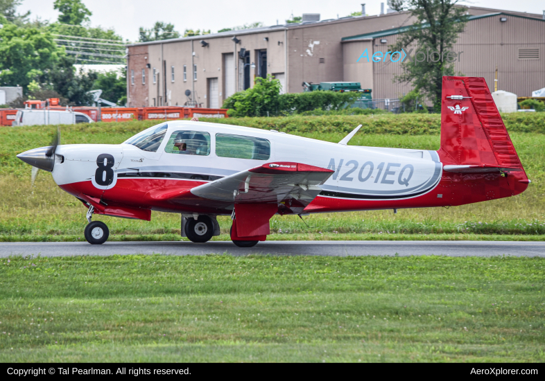 Photo of N201EQ - PRIVATE Mooney M20 at GAI on AeroXplorer Aviation Database