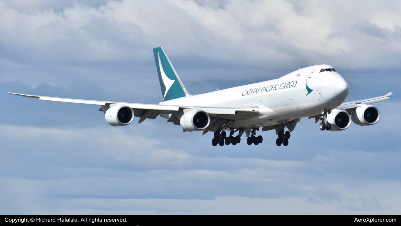Photo of B-LJN - Cathay Pacific Cargo Boeing 747-8F at ANC on AeroXplorer Aviation Database