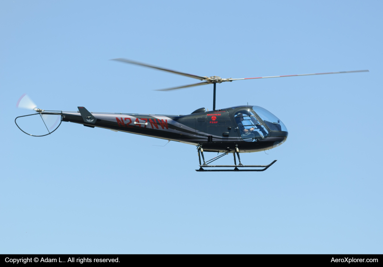 Photo of N247NW - Ridgeline Aviation Enstrom F28F at BIL on AeroXplorer Aviation Database