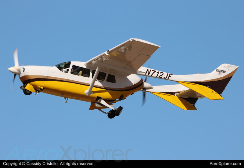 Photo of N712JF - PRIVATE Cessna 336/337 Skymaster at KAVQ on AeroXplorer Aviation Database
