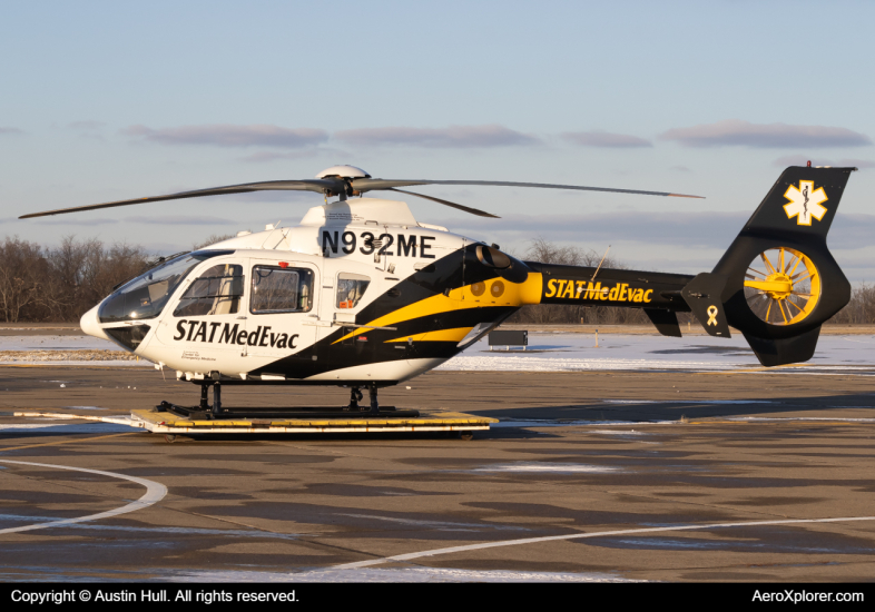 Photo of N932ME - STAT MedEvac Airbus Helicopters H135     at AGC on AeroXplorer Aviation Database