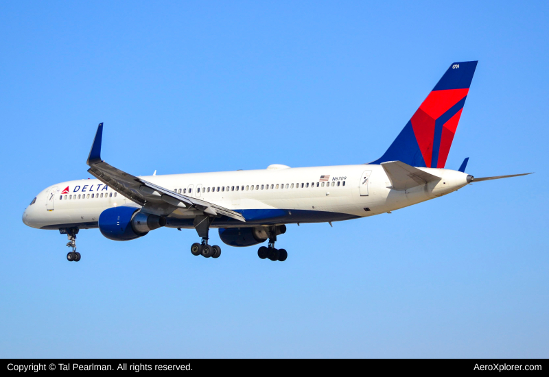 Photo of N6709 - Delta Airlines Boeing 757-200 at BW on AeroXplorer Aviation Database