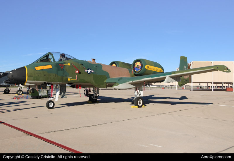 Photo of 78-0651 - USAF - United States Air Force Fairchild A-10 Thunderbolt at DMA on AeroXplorer Aviation Database