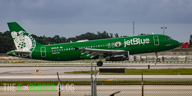 Photo of N595JB - JetBlue Airways Airbus A320-232 at FLL on AeroXplorer Aviation Database