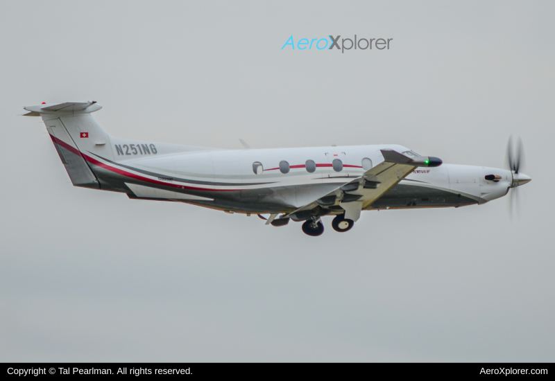 Photo of N251NG - PRIVATE Pilatus PC-12 at FDK on AeroXplorer Aviation Database