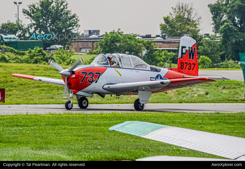 Photo of N43AX - PRIVATE BEECH T-34 at GAI on AeroXplorer Aviation Database