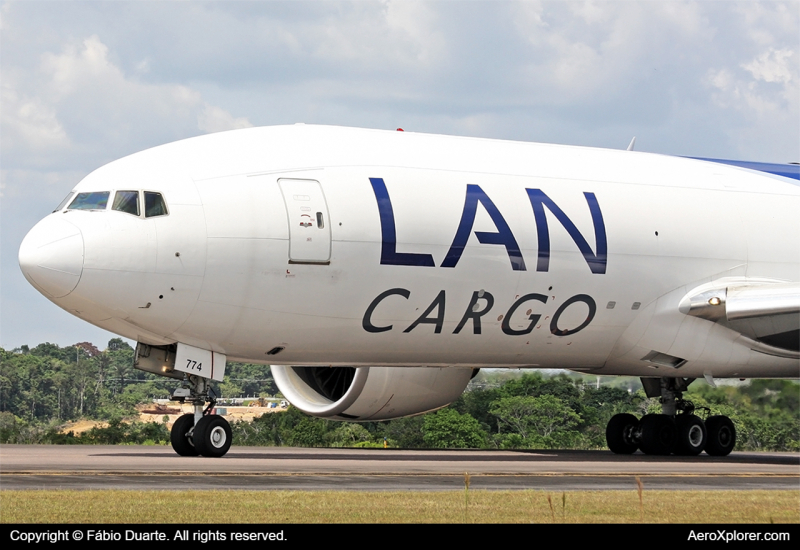 Photo of N774LA - LAN CARGO 777-F6N at MAO on AeroXplorer Aviation Database
