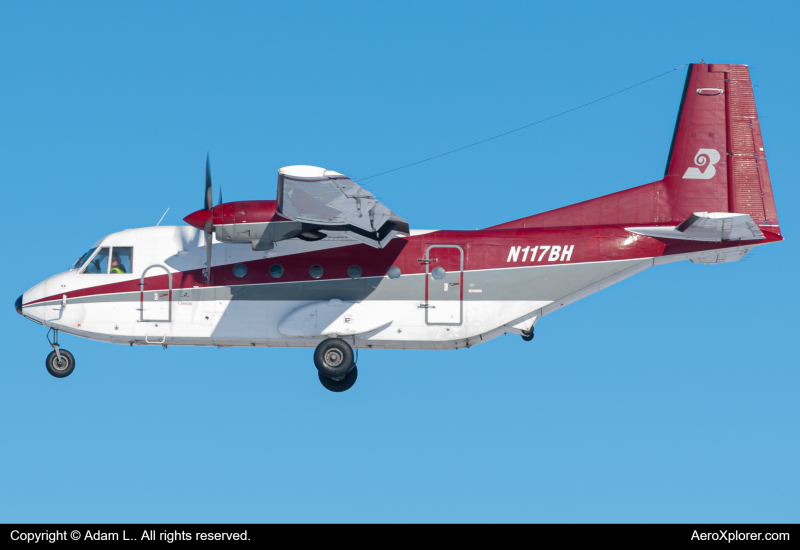 Photo of N117BH - Bighorn Airways CASA C-212 Aviocar at BIL on AeroXplorer Aviation Database