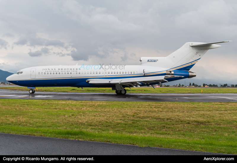 Photo of N30MP - PRIVATE Boeing 727-100 at TLC on AeroXplorer Aviation Database