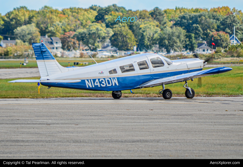 Photo of N143DW - PRIVATE Piper PA-32 at MTN on AeroXplorer Aviation Database