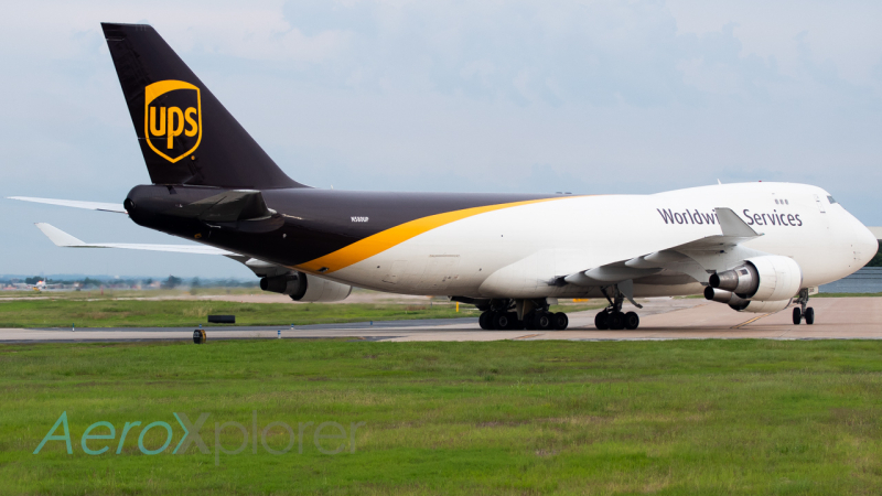 Photo of N580UP - United Parcel Service Boeing 747-400F at DFW on AeroXplorer Aviation Database