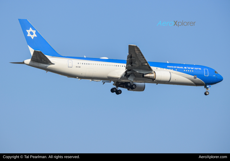 Photo of 4X-ISR - Israel - Government Boeing 767-300ER at ADW on AeroXplorer Aviation Database