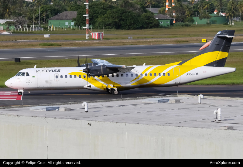 Photo of PR-PDL - Voepass Linhas Aéreas ATR 72-600 at SSA on AeroXplorer Aviation Database