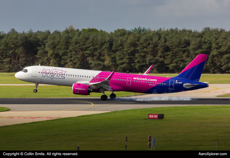 Photo of 9H-WDF - Wizz Air Airbus A321-271NX at EIN on AeroXplorer Aviation Database