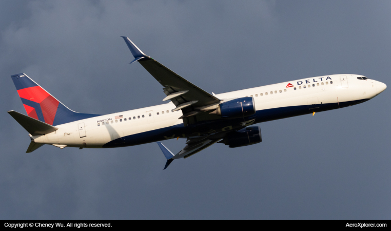 Photo of N895DN - Delta Air Lines Boeing 737-900ER at DTW on AeroXplorer Aviation Database