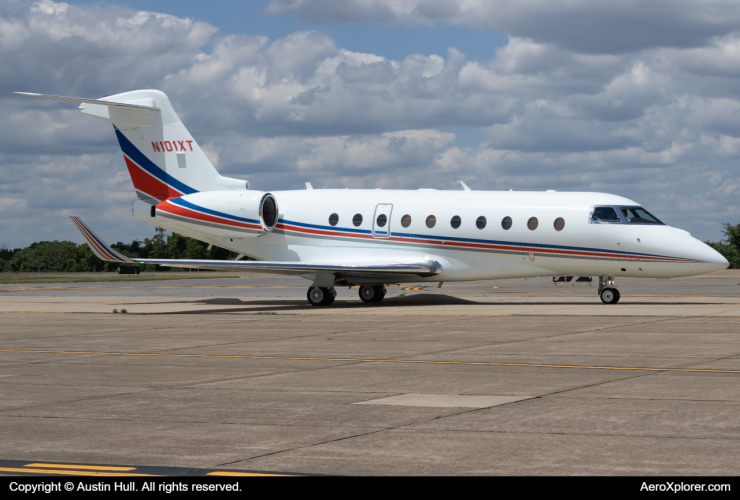 Photo of N101XT - PRIVATE Gulfstream G280 at AGC on AeroXplorer Aviation Database