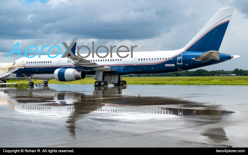 Photo of N757CJ - PRIVATE Boeing 757-200 at BQK on AeroXplorer Aviation Database