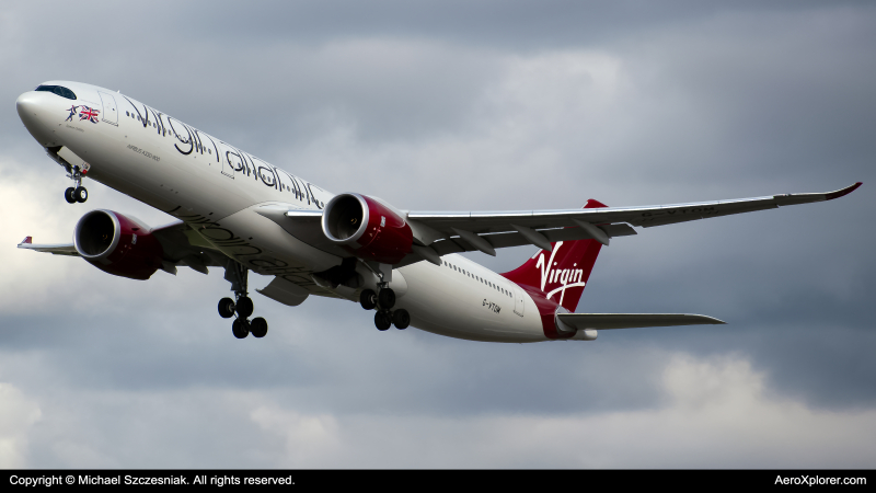 Photo of G-VTOM - Virgin Atlantic Airbus A330-900 at LHR on AeroXplorer Aviation Database