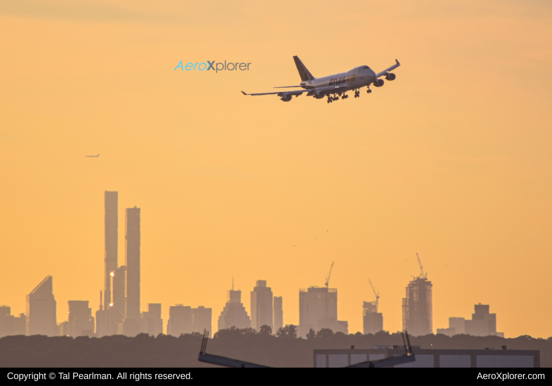 Photo of N409MC - Atlas Air  Boeing 747-400F at JFK on AeroXplorer Aviation Database