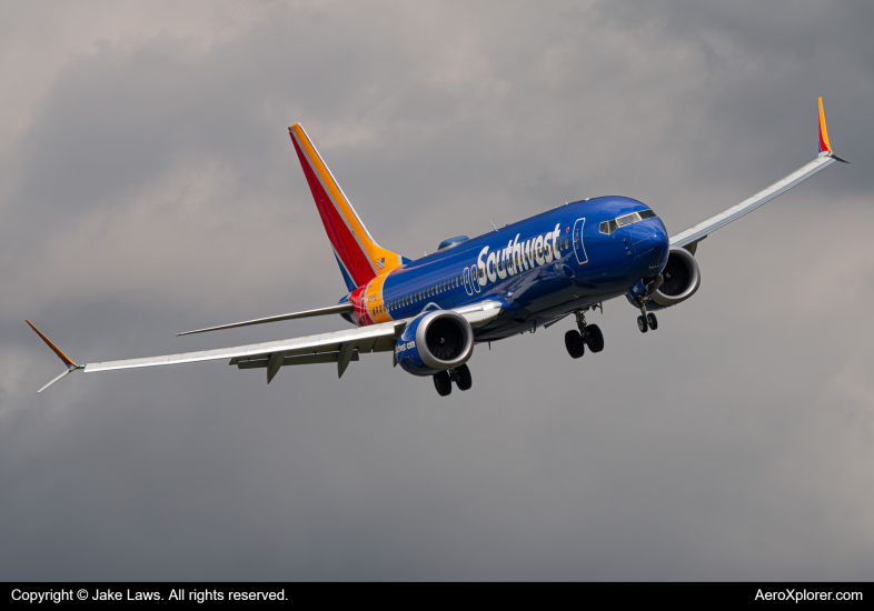 Photo of N8815L - Southwest Airlines Boeing 737 MAX 8 at DCA on AeroXplorer Aviation Database