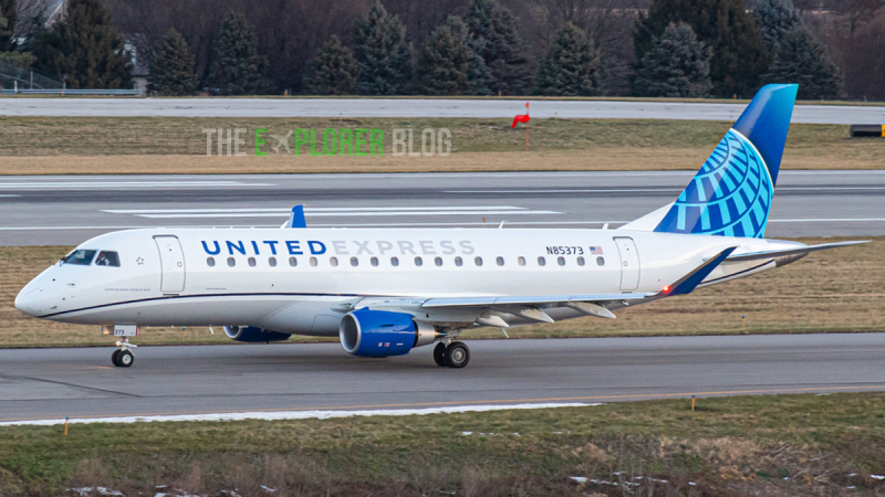 Photo of N85373 - United Express Embraer E175 at CMH on AeroXplorer Aviation Database