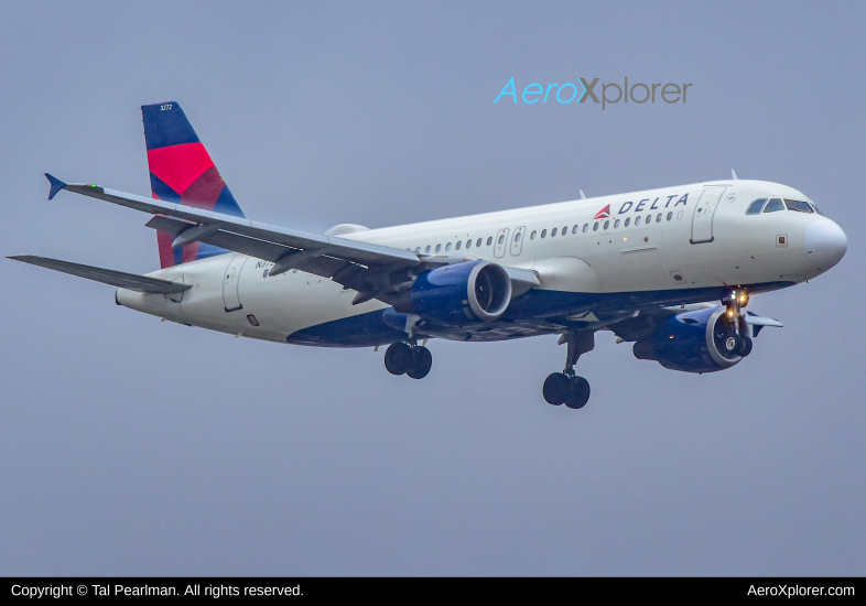 Photo of N312US - Delta Airlines Airbus A320-211 at MIA on AeroXplorer Aviation Database