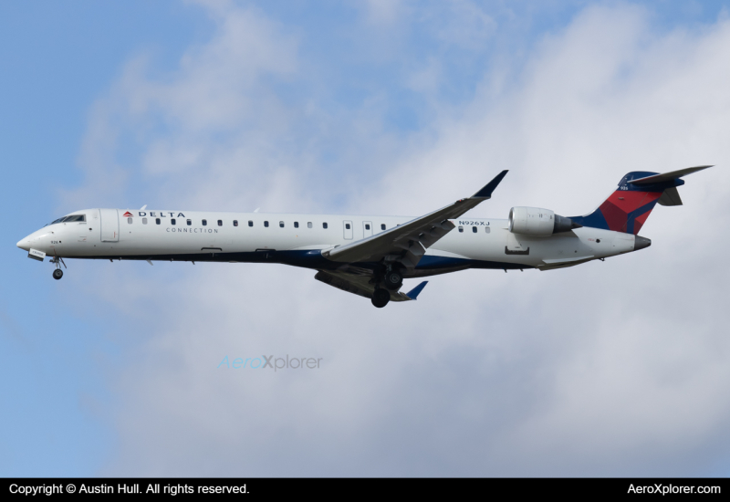 Photo of N926XJ - Delta Connection Mitsubishi CRJ-900 at PIT on AeroXplorer Aviation Database
