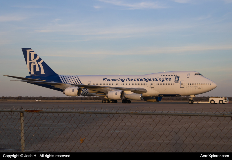 Photo of N787RR - Rolls-Royce Boeing 747-200 at CNW on AeroXplorer Aviation Database