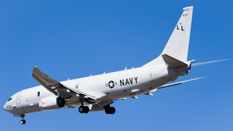 Photo of 168434 - US Navy Boeing P-8A Poseidon at SAV on AeroXplorer Aviation Database