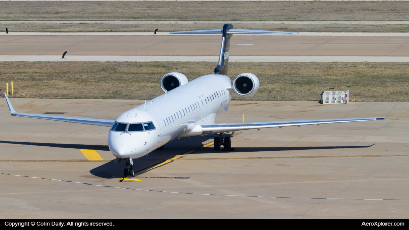 Photo of N249LR - Mesa Airlines Mitsubishi CRJ-900 at DFW on AeroXplorer Aviation Database