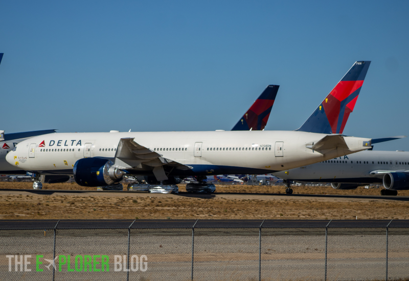Photo of N708DN - Delta Airlines Boeing 777-200LR at VCV on AeroXplorer Aviation Database
