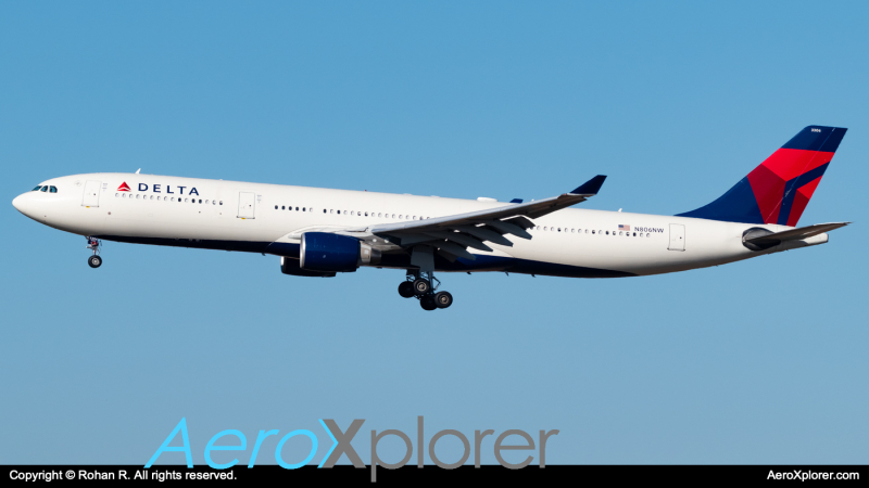 Photo of N806NW - Delta Airlines Airbus A330-300 at ATL on AeroXplorer Aviation Database