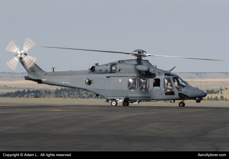 Photo of 22-1010 - USAF - United States Air Force Boeing MH-139A Grey Wolf at BIL on AeroXplorer Aviation Database