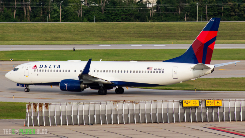 Photo of N388DA - Delta Airlines Boeing 737-800 at CVG on AeroXplorer Aviation Database