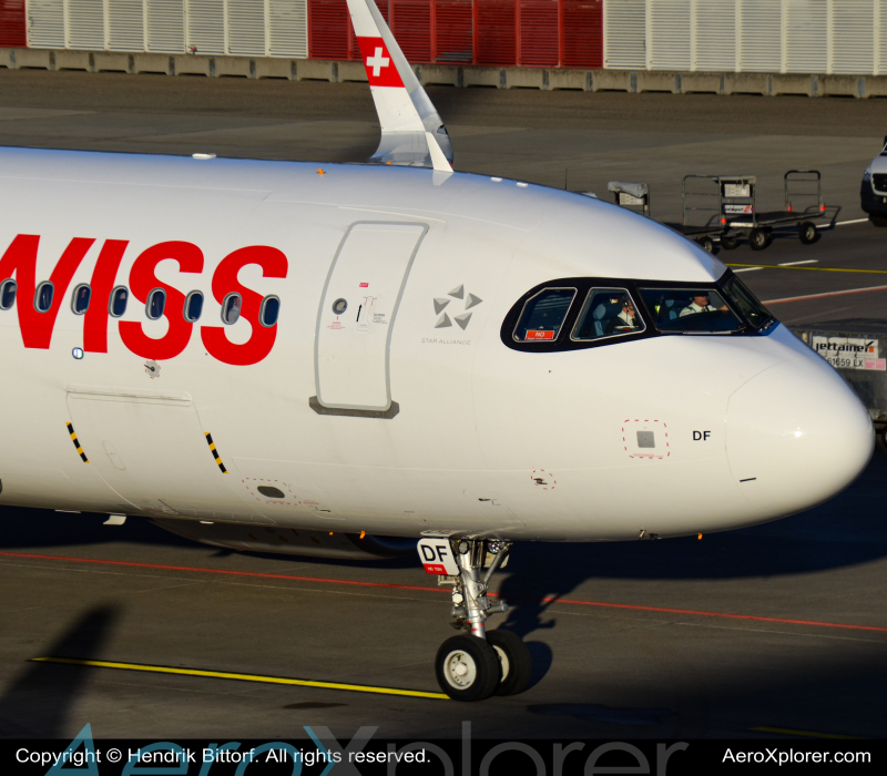 Photo of HB-JDF - Swiss International Air Lines Airbus A320NEO at ZRH on AeroXplorer Aviation Database