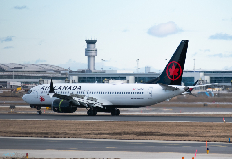 Photo of C-GEJL - Air Canada Boeing 737 MAX 8 at YYZ on AeroXplorer Aviation Database