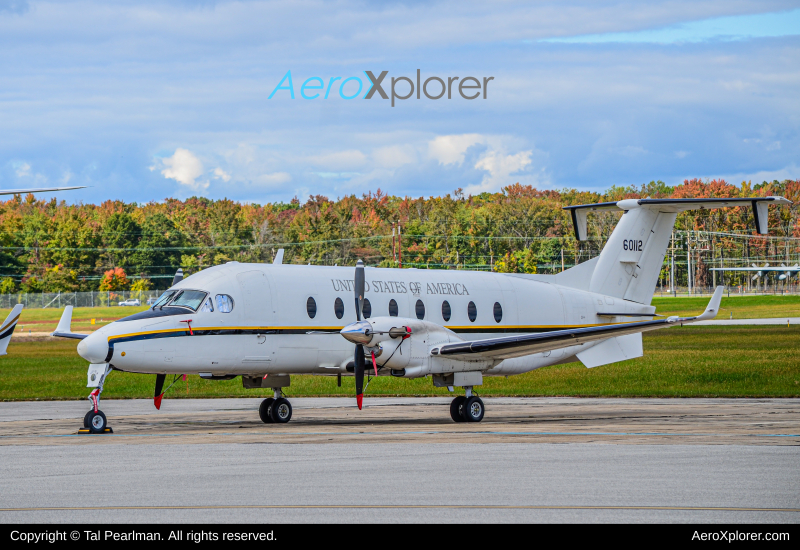 Photo of 96-0112 - USAF - United States Air Force Beechcraft 1900 at MTN on AeroXplorer Aviation Database