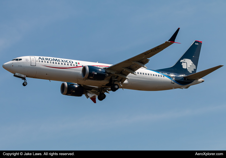 Photo of EI-GZE - Aeromexico Boeing 737 MAX 8 at IAD on AeroXplorer Aviation Database